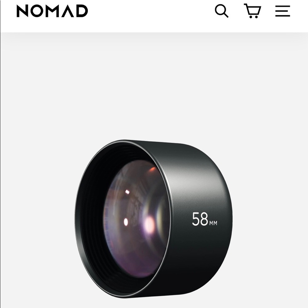 Moment iPhone lenses by Nomad